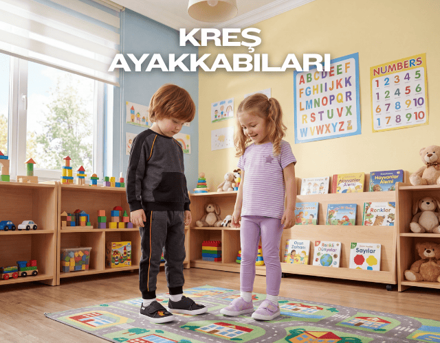Anaokulu ve Kreş Ayakkabıları Nasıl Olmalıdır?