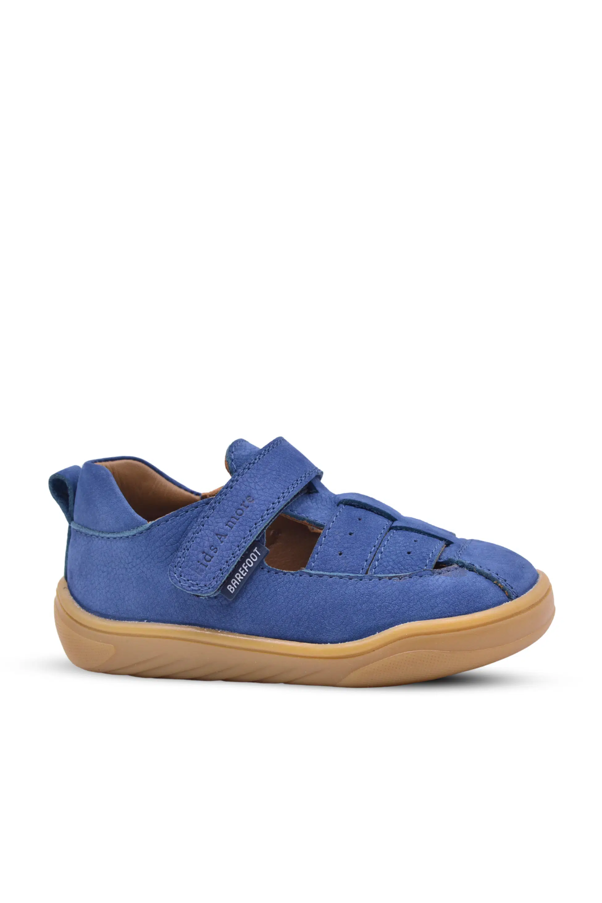Lore Unisex Kız Ve Erkek Çocuk Hakiki Deri Barefoot Özellikli Koyu Mavi Günlük Ayakkabı